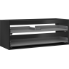 Mexen Box-A Korpus des Waschtischunterschranks 120 cm, 2 Schubladen, Schwarz Matt - 91AX0-1200-470-2-71