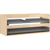 Mexen Box-A Korpus für Waschtischunterschrank 120 cm, 2 Schubladen, Eiche - 91AX0-1200-470-2-81