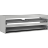 Mexen Box-A Unterschrank-Korpus 140 cm, 2 Schubladen, graues Matt - 91AX0-1400-470-2-62
