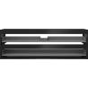 Mexen Box-A 140 cm Unterschrankkorpus, 2 Schubladen, schwarz matt - 91AX0-1400-470-2-71