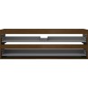 Mexen Box-A Waschtischunterschrank Korpus 140 cm, 2 Schubladen, Nussbaum - 91AX0-1400-470-2-86