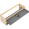 Mexen Box-A Korpus des Waschtischunterschranks 140 cm, 2 Schubladen, Eiche - 91AX0-1400-470-2-81