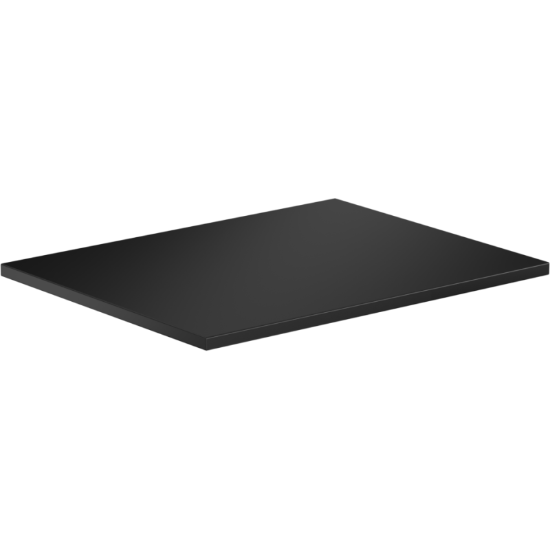Mexen Uni Waschtischplatte 50 cm, Schwarz Matt - 91AXX-0504-464-18-71