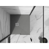 Mexen Stone+ quadratische Duschwanne aus Verbundwerkstoff 70 x 70 cm, grau-beton - 44617070