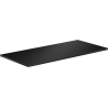 Mexen Uni Waschtischplatte 110 cm, schwarz matt - 91AXX-1104-464-18-71