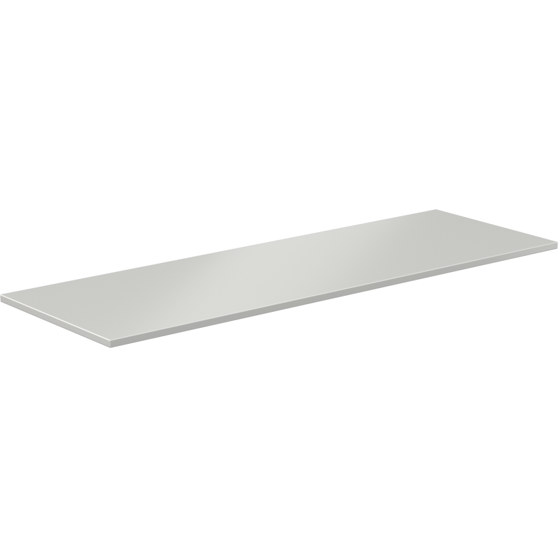 Mexen Uni Waschtischplatte 130 cm, Grau Matt - 91AXX-1304-464-18-62