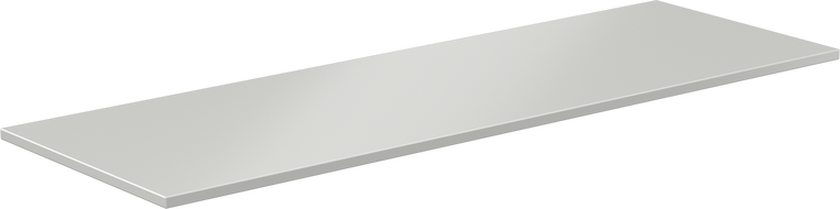 Mexen Uni Arbeitsplattenwaschtisch 150 cm, Grau Matt - 91AXX-1504-464-18-62
