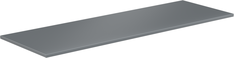 Mexen Uni Waschtischplatte 130 cm, Graphit matt - 91AXX-1304-464-18-66