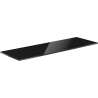 Mexen Uni Waschtischplatte 140 cm, schwarzer Glanz - 91AXX-1404-464-18-70