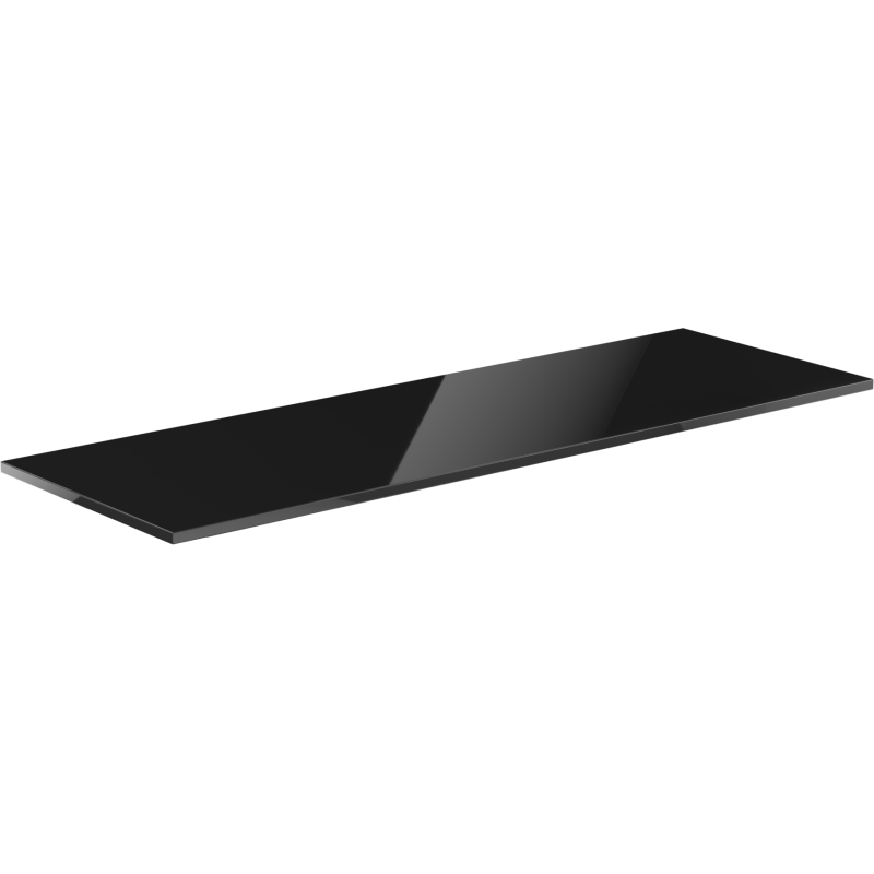 Mexen Uni Schrankplattenaufsatz 160 cm, schwarz glänzend - 91AXX-1604-464-18-70