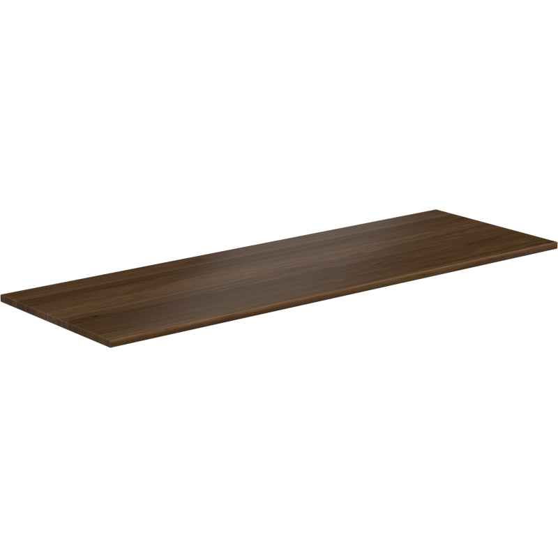Mexen Uni Waschtischplatte 140 cm, Nussbaum - 91AXX-1404-464-18-86
