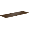 Mexen Uni Waschtischplatte 140 cm, Nussbaum - 91AXX-1404-464-18-86