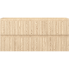 Mexen Rivel Badezimmer-Unterschrank 100 cm, 2 Schubladen, gerillt, Eiche - 91A20-10047-2-BFF81