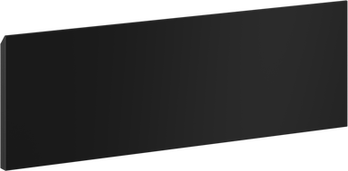 Mexen Orio Front für den Korpus des Badezimmerschranks 60 x 20 cm, Schwarz Matt - 91A10-0600-235-1-71