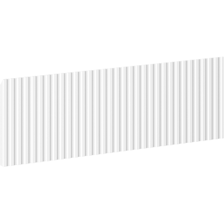 Mexen Rivel gerillter Front für Badezimmer-Schränkekorpus 60 x 20 cm, weiß matt - 91A20-0600-235-1-01