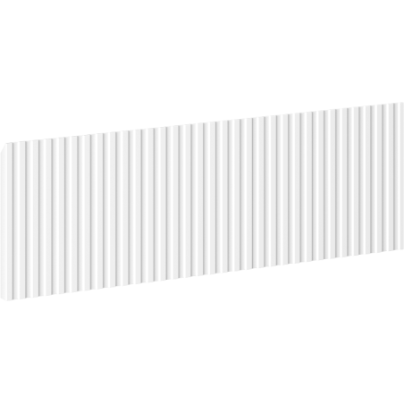 Mexen Rivel Front gerillt für den Badezimmerschrankkorpus 70 x 20 cm, weiß matt - 91A20-0700-235-1-01