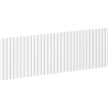 Mexen Rivel Front gerillt für den Badezimmerschrankkorpus 70 x 20 cm, weiß matt - 91A20-0700-235-1-01