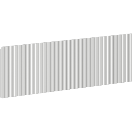 Mexen Rivel Front geriffelt für Badschrankkorpus 70 x 20 cm, graumatt - 91A20-0700-235-1-62