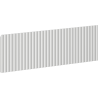 Mexen Rivel Front geriffelt für Badschrankkorpus 70 x 20 cm, graumatt - 91A20-0700-235-1-62