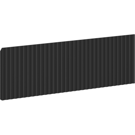 Mexen Rivel geriffelter Front für den Badezimmerkorpusschrank 60 x 20 cm, schwarz matt - 91A20-0600-235-1-71
