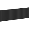 Mexen Rivel Front panel für den Korpus des Badezimmerschranks 60 x 20 cm, schwarz matt - 91A20-0600-235-1-71