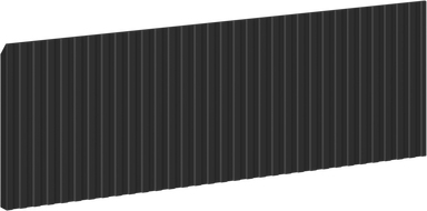 Mexen Rivel Front panel für den Korpus des Badezimmerschranks 60 x 20 cm, schwarz matt - 91A20-0600-235-1-71