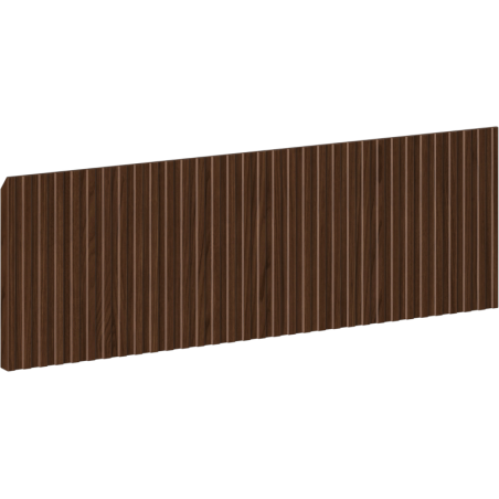 Mexen Rivel geriffelter Front für Badezimmerschrank 70 x 20 cm, Nussbaum - 91A20-0700-235-1-86