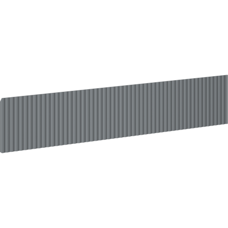 Mexen Rivel Front gerillt für Badezimmermöbel 90 x 20 cm, Graphit matt - 91A20-0900-235-1-66