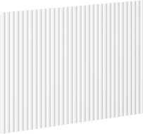 Mexen Rivel Front für Korpus des Badezimmerschranks geriffelt 45 x 43,5 cm, weiß matt - 91A20-0450-470-1-01