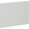 Mexen Rivel Front gerillt für Waschtischunterschrank 45 x 43,5 cm, grau matt - 91A20-0450-470-1-62