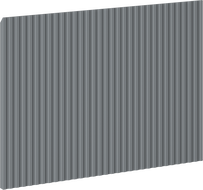 Mexen Rivel strukturierte Front für Badezimmerunterschrank 50 x 43,5 cm, Graphit matt - 91A20-0500-470-1-66