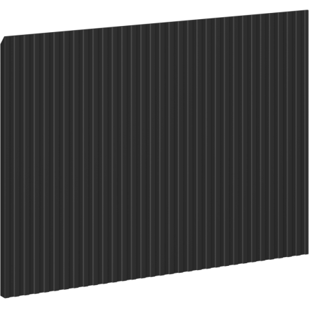 Mexen Rivel Front gerillt für den Badschrankkorpus 45 x 43,5 cm, schwarzmatt - 91A20-0450-470-1-71