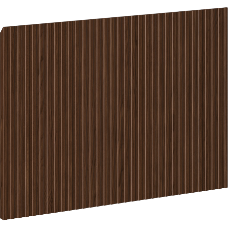 Mexen Rivel Front geriffelt für den Schrankkörper 50 x 43,5 cm, Nussbaum - 91A20-0500-470-1-86