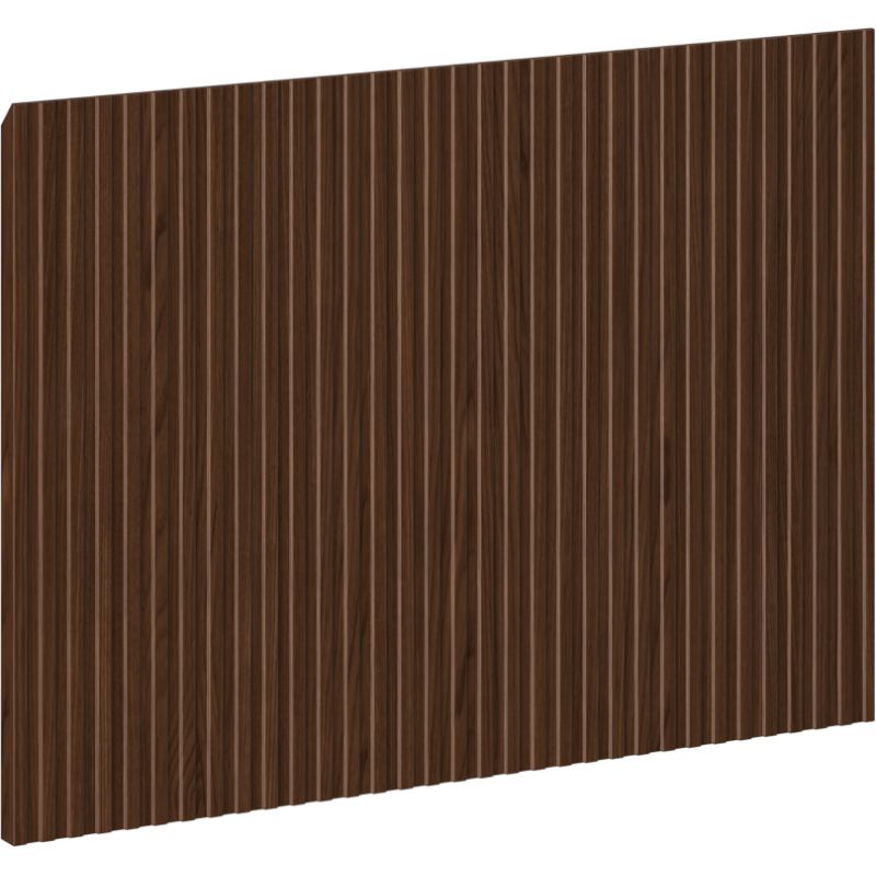 Mexen Rivel Front geriffelt für das Badschrankgehäuse 70 x 43,5 cm, Nussbaum - 91A20-0700-470-1-86