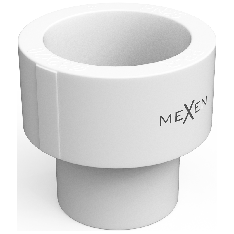 Mexen PPR geschweißte Reduktionsmuffe für PPR-Rohre 50 x 32, PN25 - W97321-5032-00