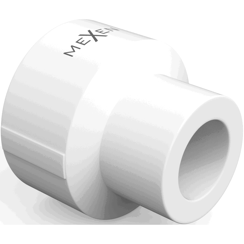 Mexen PPR geschweißte Reduktionsmuffe für PPR-Rohre 63 x 25, PN25 - W97321-6325-00