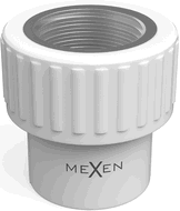 Mexen PPR geschweißte Reduktion für PPR-Rohre 25 x 1 IG - W97322-2510F-00
