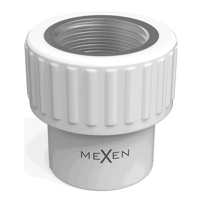 Mexen PPR geschweißte Reduktion für PPR-Rohre 32 x 3/4 IG - W97322-3234F-00