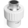 Mexen PPR reduktion geschweißt für PPR Rohre 20 x 1/2 GZ - W97323-2012M-00