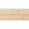Mexen Rivel Badezimmerschrank 120 cm, 2 Schubladen, geriffelt, Eiche - 91A20-12047-2-BFF81