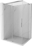 Mexen Rox L, Duschkabine mit Schiebetür 100 x 80 cm, transparent, Chrom - 8C2L-100-080-01-00