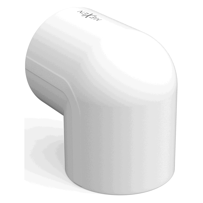 Mexen PPR 90° geschweißtes Knie für PPR-Rohre 40 x 40, PN25 - W97324-4040-00