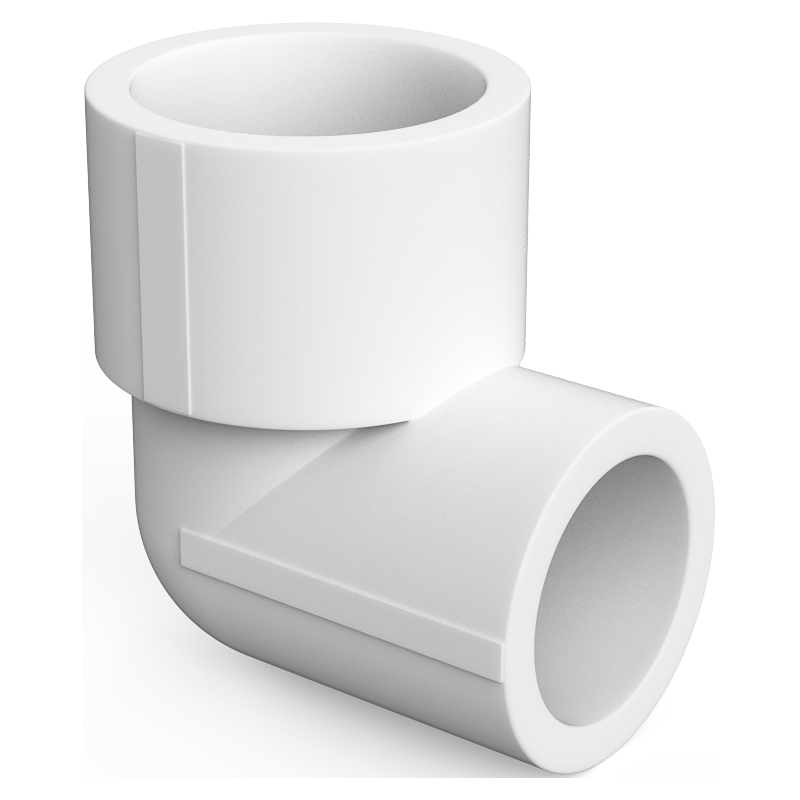 Mexen PPR Reduktionsbogen 90° geschweißt für PPR-Rohre 25 x 20, PN25 - W97325-2520-00