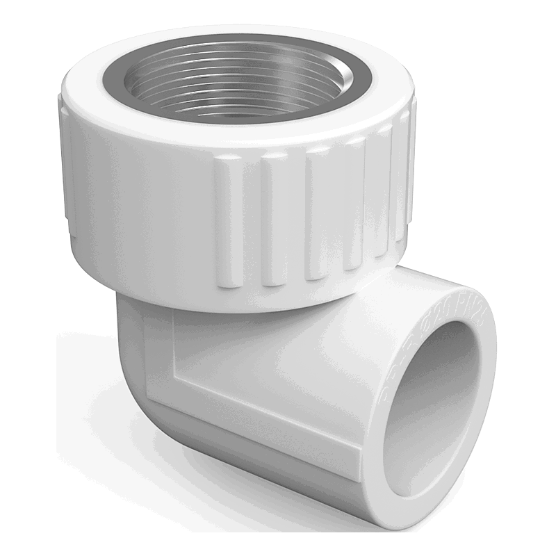 Mexen PPR 90° Schweißbogen für PPR-Rohre 20 x 1/2 IG - W97326-2012F-00