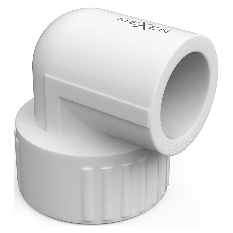 Mexen PPR 90° Schweißbogen für PPR-Rohre 20 x 1/2 IG - W97326-2012F-00