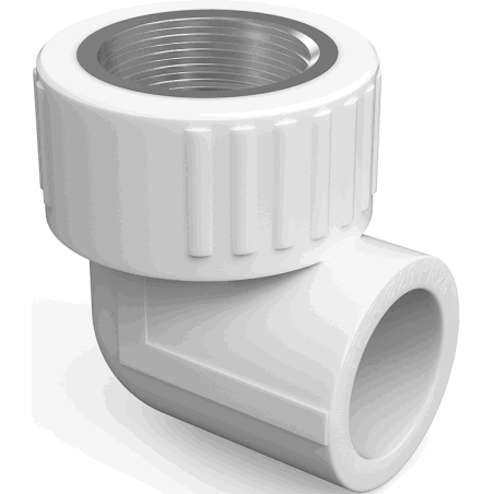 Mexen PPR Winkel 90° geschweißt für PPR Rohre 32 x 3/4 GW - W97326-3234F-00