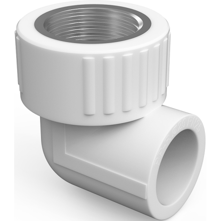 Mexen PPR Winkel 90° geschweißt für PPR-Rohre 50 x 6/4 IG - W97326-5064F-00