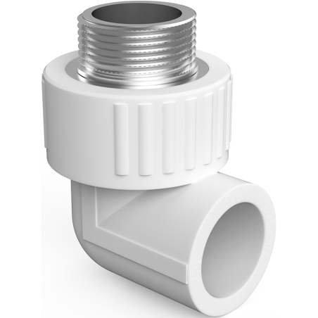 Mexen PPR Winkel 90° geschweißt für PPR-Rohre 25 x 3/4 GZ - W97327-2534M-00