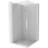 Mexen Rox L Duschecke schiebbar 95 x 95 cm, transparent, weiß - 8C2L-095-095-20-00