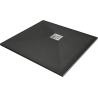 Mexen Stone+ komposit-duschwanne quadratisch 70 x 70 cm, anthrazit - 44717070